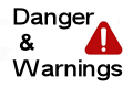 West Tamar Danger and Warnings